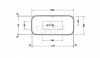 DURAVIT Wanna wolnostojąca DuraFoga 1800 800 x 475 mm biała | 700574000000000